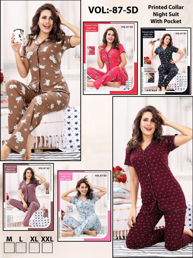 C Ns Vol 87 Sd By Fashion Talk Night Suits Catalog
